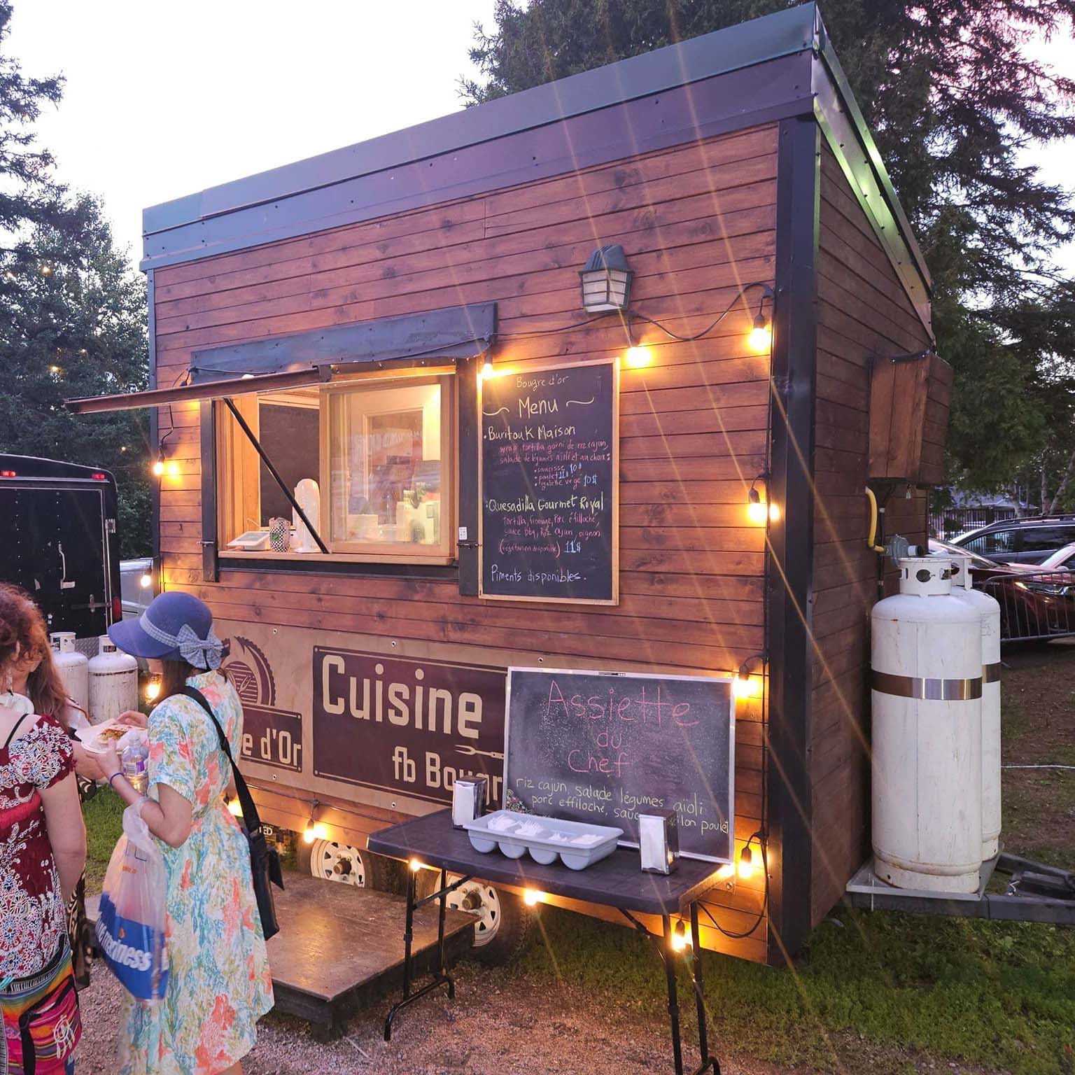 Le food truck Bougre d’Or à Chicoutimi